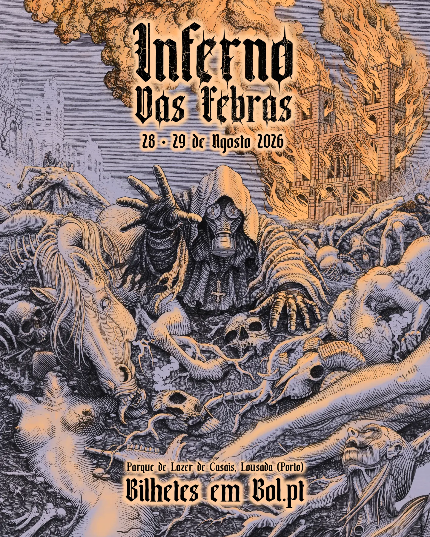 Ilustração Inferno das Febras 2026